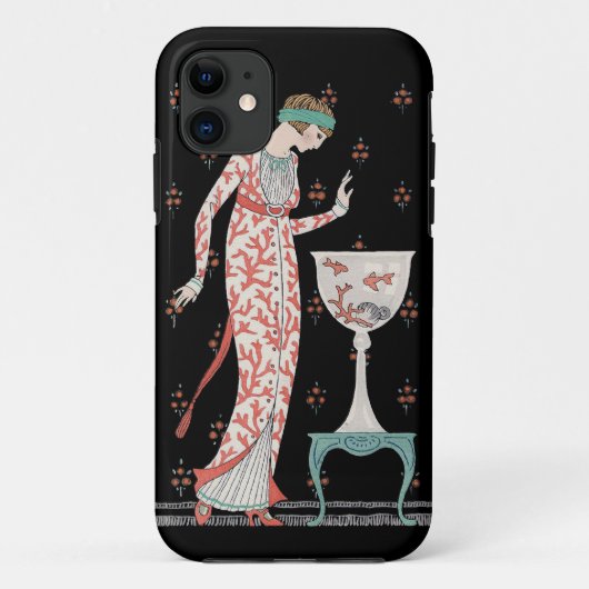 アールデコのジョージBarbierの金魚のiPhone 5の場合 Case-Mate iPhoneケース (裏面)
