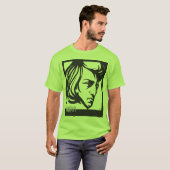 アールデコのスタイルショパン Tシャツ (正面フル)
