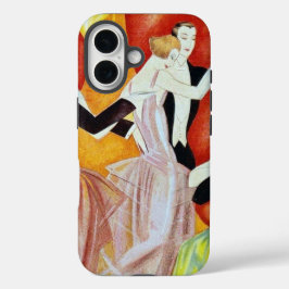 アールデコのダンシングカップル 1920年代のボールルーム iPhone 16ケース