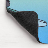 アールデコのトンボのマウスパッド マウスパッド (コーナー)