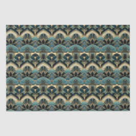 アールデコのパターン（の模様が）ある薄さ 薄葉紙