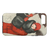 アールデコのパリのファッションのイメージのiPhone 7/8の場合 Case-Mate iPhoneケース (裏面(横))