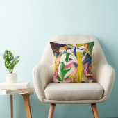 アールデコのフラッパーの装飾用クッションの緑のカラフル クッション (椅子)