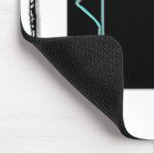 アールデコのフラミンゴのマウスパッド マウスパッド (コーナー)