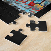 アールデコのボストン白鳥のボート ジグソーパズル (側面)