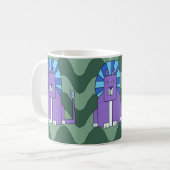 アールデコのマグカップ コーヒーマグカップ (正面左)