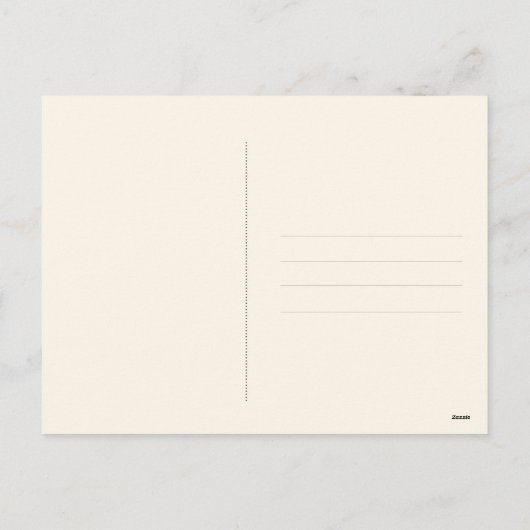 アールデコの休日の写真の郵便はがき シーズンポストカード (裏面)