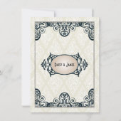 アールデコの保存 セーブザデート (裏面)