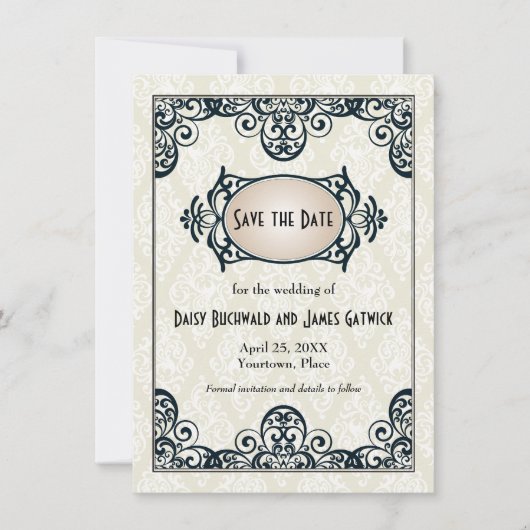 アールデコの保存 セーブザデート (正面)