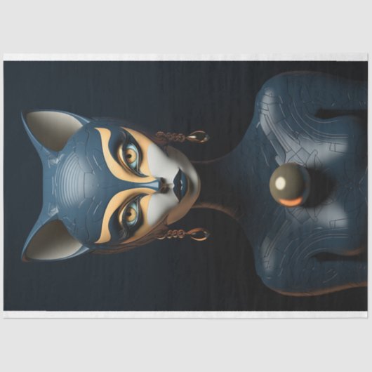 アールデコの分離 薄葉紙 (正面)