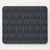アールデコの刺激を受けたな螺線形のモチーフのマウスパッド マウスパッド (正面)