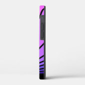 アールデコの太陽を紫とピンク Case-Mate iPhoneケース (裏面 / 左)