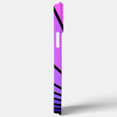 アールデコの太陽を紫とピンク Case-Mate iPhoneケース (裏面 / 右)