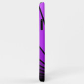 アールデコの太陽を紫 Case-Mate iPhoneケース (裏面/右)