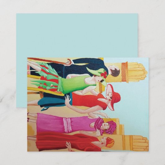 アールデコの女性 (正面/裏面)