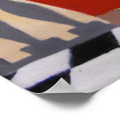 アールデコの女性 ポスター (角)