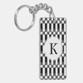 アールデコの抽象芸術/幾何学的なウィーンの脱退 キーホルダー (正面左)