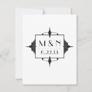 アールデコの招待状 招待状