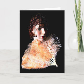 アールデコの挨拶状 カード