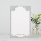 アールデコの文房具 便箋 (スタンド正面)