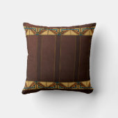 アールデコの正方形 クッション (裏面)