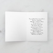 アールデコの母の日の挨拶状 カード (内部)