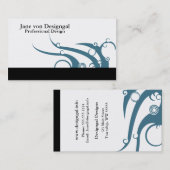 アールデコの波 名刺 (正面/裏面)