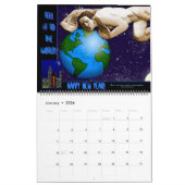 アールデコの種類 – 12か月 – パーソナライズされた カレンダー (1月 2026)