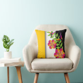 アールデコの花のカラフルなトンボ クッション (椅子)