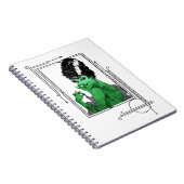 アールデコの花嫁のノート ノートブック (右側)