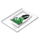 アールデコの花嫁のノート ノートブック (左側)