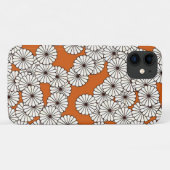 アールデコの花柄 – さび付きクリーム Case-Mate iPhoneケース (裏面(横))