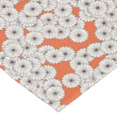 アールデコの花柄 - ラスティッククリーム テーブルクロス (アングル)
