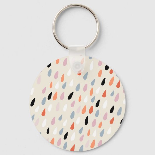 アールデコの花：シモダンームレス キーホルダー (正面)