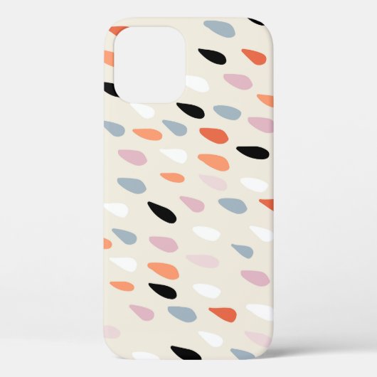アールデコの花：シモダンームレス Case-Mate iPhoneケース (裏面)