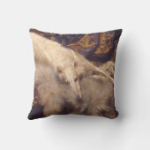 アールデコの魅力のボルゾイの枕 クッション (裏面)