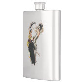 アールデコの20年代ジャズ年齢 フラスク (左)