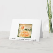 アールデコの30年代赤いモーターバースデー・カードのテンプレート カード (裏面)