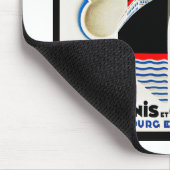 アールデコのCunardライン マウスパッド (コーナー)