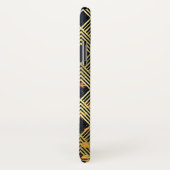 アールデコのGatsbyのグリッター幾何学的なパターンモノグラム Case-Mate iPhoneケース (裏面/右)