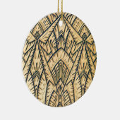 アールデコのGeoの建築家 セラミックオーナメント (右)