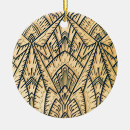 アールデコのGeoの建築家 セラミックオーナメント