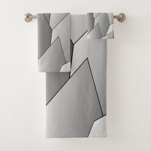 アールデコはかりで測デザイングレーバスタオルセット バスタオルセット (インサイチュ)