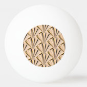 アールデコはかりで測:ジオメトリックゴールデングラマー 卓球ボール (裏面)