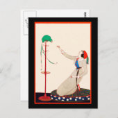 アールデコはがき16 ポストカード (正面/裏面)