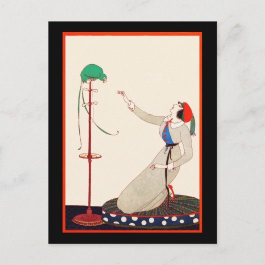 アールデコはがき16 ポストカード (正面)