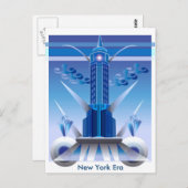 アールデコはがき ポストカード (正面/裏面)