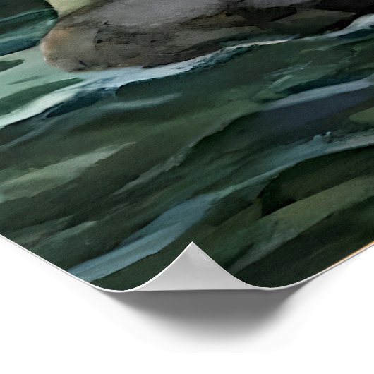 アールデコはエドワード・メイソン・エグレストンによって発見された ポスター (角)