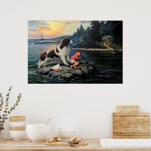 アールデコはエドワード・メイソン・エグレストンによって発見された ポスター (キッチン)