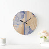 アールデコは時計を抽出します ラージ壁時計 (ホーム)